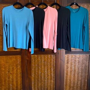 Jones New York - 5 Round Neck Long Sleeve NWOT